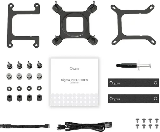 СВО Ocypus Sigma L24 PRO 240мм Black (SIGMA-L24-BK2ANWL00P-GL) - фото 6