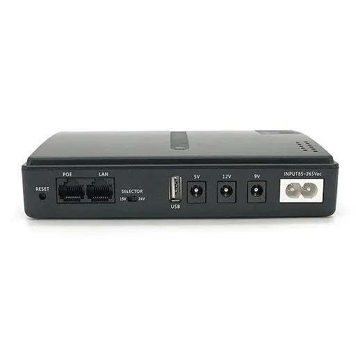 UPS безперебійне живлення для роутера/терміналу PON/POE Voltronic PON430 5/9/12V, 18W, 10000 mAh - фото 3