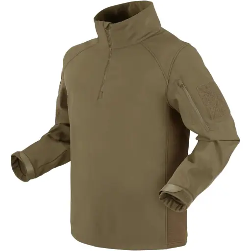 Куртка Condor-Clothing Patrol 1/4 Zip Soft Shell L Tan
