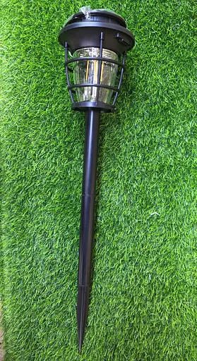 Вуличний садовий сонячний світильник лампа Solar Sensor Light Hop-8818F 1 шт. на сонячній батареї - фото 4