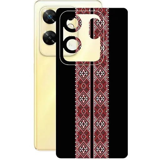 Захисна плівка StatusSKIN для Infinix Zero 30 4G Корпус Вініл Вишиванка 3 - фото 1