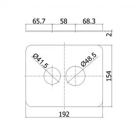 Термостат для душа на 2 потребителя Paffoni Light без встраиваемой части white matt LIQBOX516BO, Белый матовый - фото 3