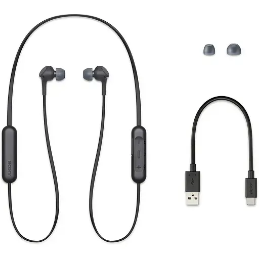 Навушники з мікрофоном Sony WI-XB400 Black (WIXB400B.CE7) - фото 3