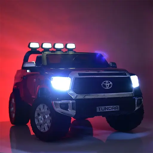 Електромобіль дитячий Bambi Джип Racer Toyota JJ2255EBLR-2 c музикою і катафотами Чорний - фото 5