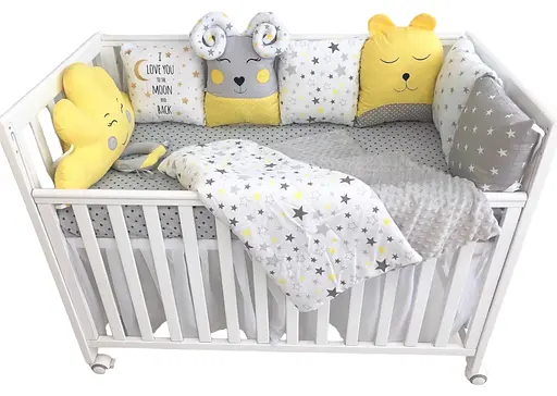Дитячий набір Moontime у ліжечко "Місячне сяйво" - фото 1