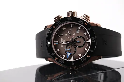 Часы Edox CO-1 Chronograph 10242 TINRCA BRDR - фото 5