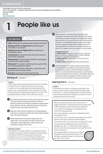 Complete Advanced. Teacher's Book with Digital Pack - фото 2