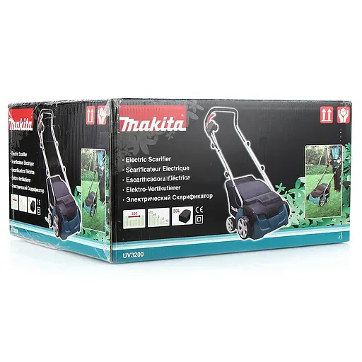 Аэратор-скарификатор Makita UV 3200 электрический - фото 8