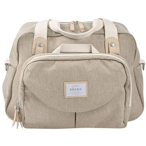 Сумка для мамы Beaba Geneva бежевая (940339)