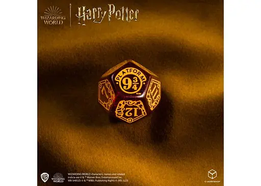 Набір кубиків Harry Potter. Gryffindor Modern Dice Set - Red , 7 шт. (190142/2023/1/A) - фото 5