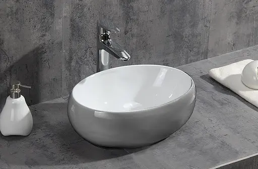 Умывальник Rea Linda silver накладной REA-U1135, Хром - фото 2