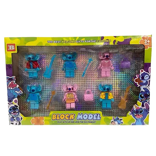 Колекційний набір ігрових фігурок «Стіч», 6 персонажів - фото 5