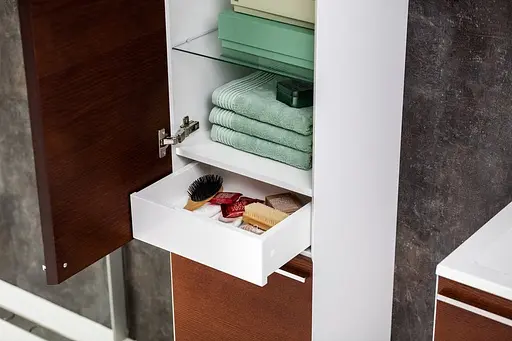 Пенал підвісний Ravak SB 400 L Clear черешня X000000762 - фото 5