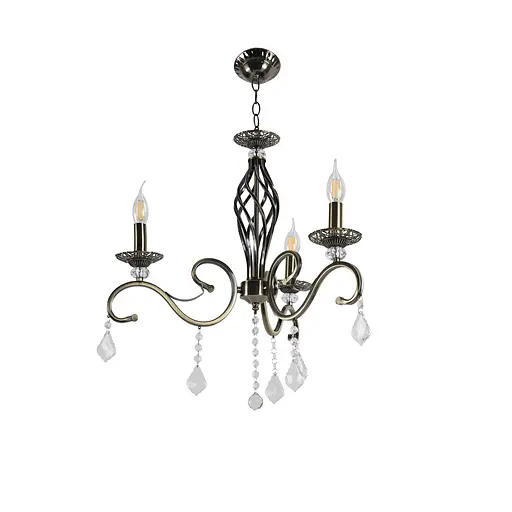 Люстра класична Sirius B N1208/3 (на 3 плафони) - фото 2