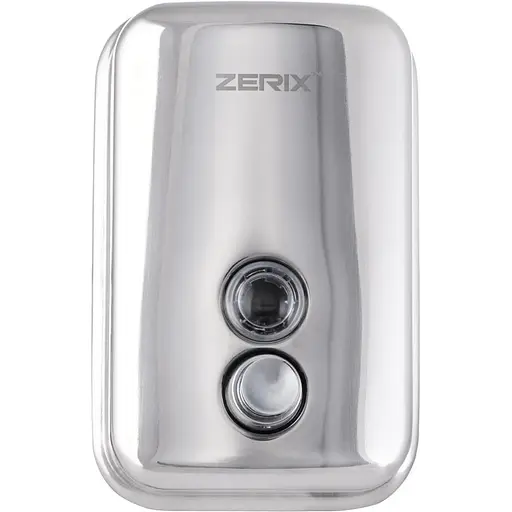 Дозатор для жидкого мыла настенный Zerix D-500-SUS (ZX3245)  - фото 1