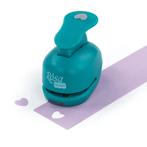 Фігурний діркопробивач, Серце, 1 см, Rosa Talent - фото 2