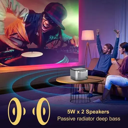 Проектор BYINTEK X25 смарт FullHD 4K WiFi LED Android - фото 7