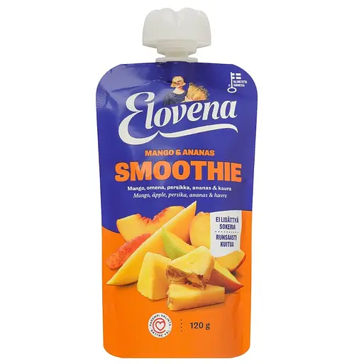 Смузи Elovena манго и ананас 120 мл