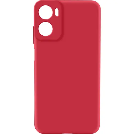 Чохол MAKE Motorola G05/E15 Silicone Plum Red - фото 1