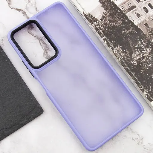 Чохол Epik TPU+PC Lyon Frosted для Xiaomi Poco F5 Pro Purple - фото 4