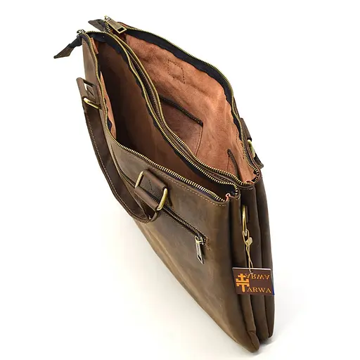 Сумка шкіряна для ноутбука Tarwa 41х28х3 см nsa0001165 - фото 2