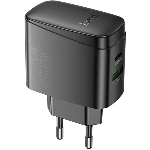 МЗП Hoco CS63A Bright PD65W (1USB-A/1C) Black - фото 4