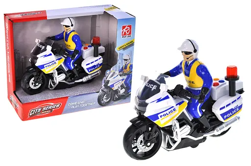 Мотоцикл инерционный, озвученный, со светом