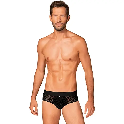 Чоловічі труси Obsessive Azmeron Jockstrap S/M чорний