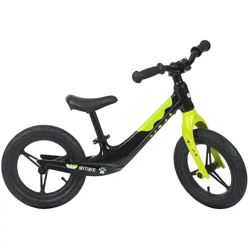 Беговел Profi Kids LMG1255 черный с зеленым