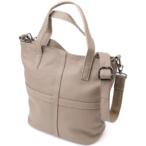 Женская сумка Vintage с ручками из натуральной кожи 24х26х11 см sum0027619 - фото 1