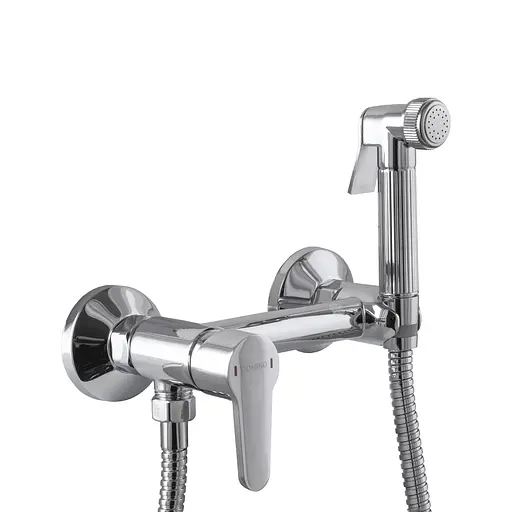 Смеситель для гигиенического душа наружного монтажа 150 мм Domino Prestige DPS-6-106MIX, Хром - фото 1