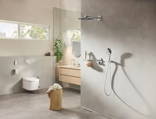 Душова система прихованого монтажу Grohe Grohtherm Smartcontrol з Rainshower SmartActive 310 34863000, Хром - фото 6