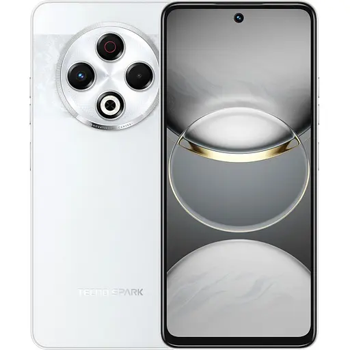 Смартфон Tecno Spark 30 (KL6) 8/128GB Astral Ice (4894947047909) [147667]