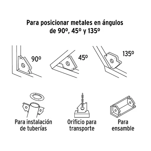 Магнитный уголок Truper ESM-5X для сварки - фото 4