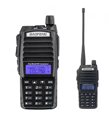 Портативная рация Baofeng UV-82 5W Li-ion UHF/VHF (Черный) - фото 8