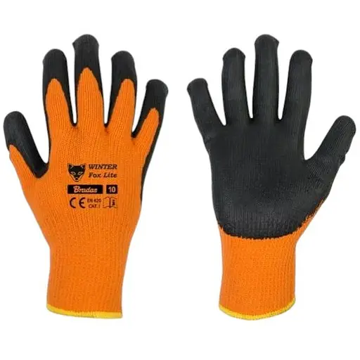 Перчатки защитные Bradas WINTER FOX LITE латекс размер 9 RWWFL9 - фото 1
