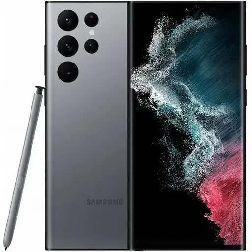 Смартфон Samsung Galaxy S22 Ultra 5G 12/256Gb Graphite S9080/DS [NFC, 2 SIM, no eSIM] (Asian Version)