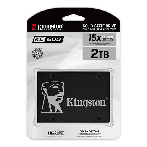 SSD-накопитель Kingston KC600 2 ТБ (SKC600/2048G) - фото 8