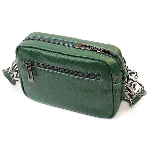 Кожаная женская сумка Vintage 21х15х7 см sum0026583 - фото 2