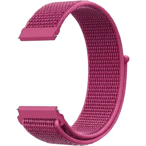 Ремешок DK CDK для Garmin Forerunner 255 / 255 Music 22mm Nylon Sport Loop (012416) (dragon fruit)
