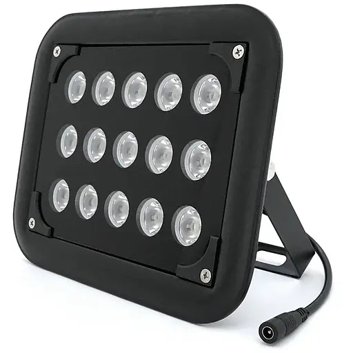 Прожектор LW96-100CFN60-12, 15LED, IP66, дальність 60 м, кут огляду 60 °, 200х160х50 мм