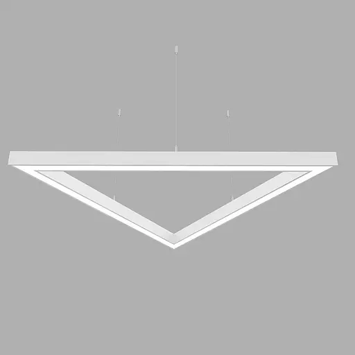 Світлодіодний світильник X-LED 150Вт Трикутник білий (3x1080) LSNTri-150w - фото 1