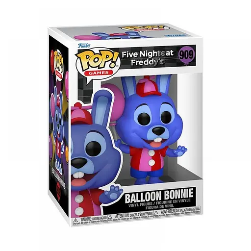 Фігурка Funko Pop Five Nights at Freddy's Balloon Bonnie 5 ночей з Фредді Бонні 10 см FP FN B 909 - фото 3