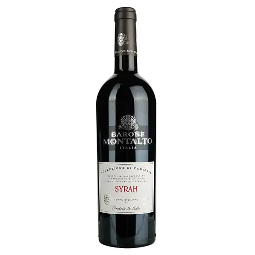 Вино Barone Montalto Collezione Di Famiglia Syrah Terre Siciliane IGT, червоне, сухе, 0,75 л