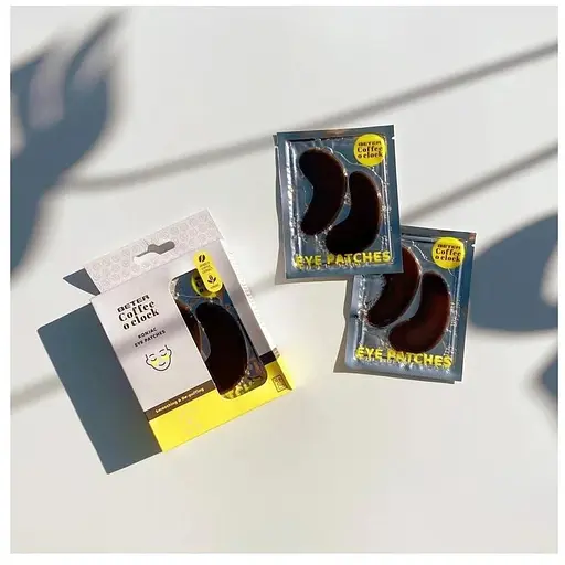 Патчи для глаз Beter Coffee O'clock гидрогелевые с кофеином 10 шт. - фото 5