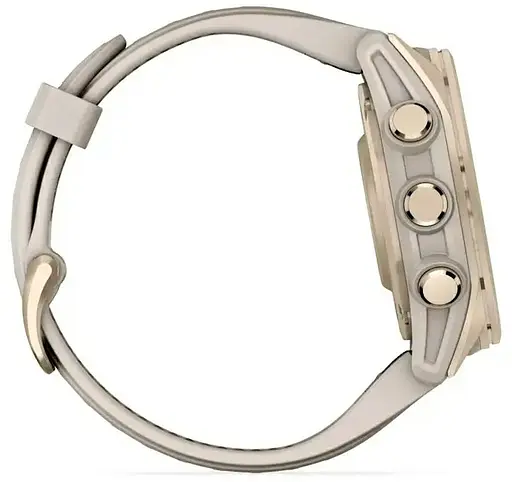 Смарт-годинник Garmin Fenix 8 43mm AMOLED Sapphire Soft Gold w. Fog Gray/Dark Sandstone S. Band (010-02903-10/11/18) - фото 8