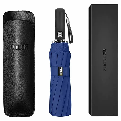 Парасолька складна автоматична Xiaomi Zuodu Blue (ZD001)  - фото 3
