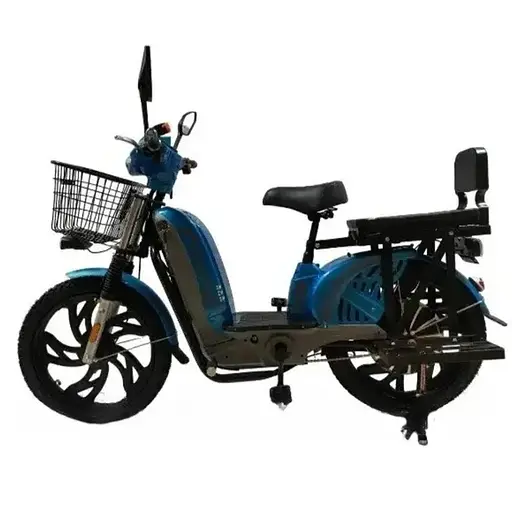 Електроскутер Двомісний Crosser E-Delta (1000W,60V,15Ah) Синій - фото 3