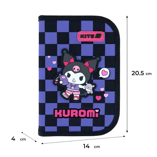 Пенал без наполнения Kuromi (HK26-621-2) - фото 6