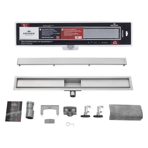 Линейный трап Kroner KRP Eifel F60 Fliese с сухим затвором (CV034172) - фото 4